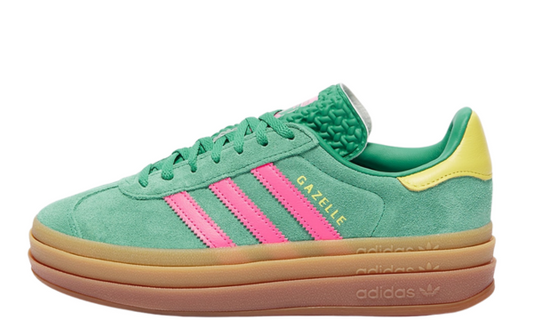 Adidas Gazelle Bold Green Pink