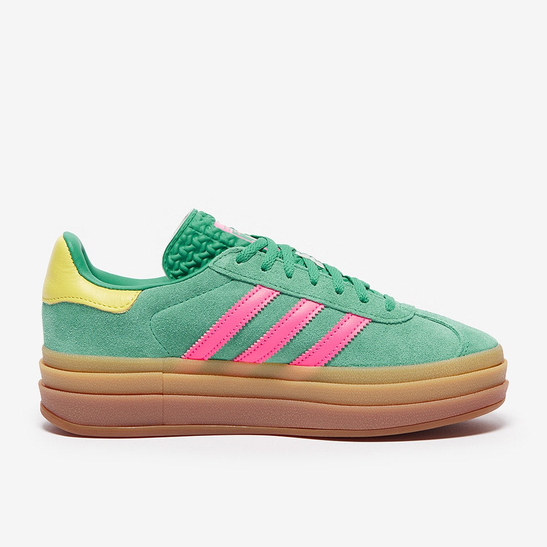 Adidas Gazelle Bold Green Pink