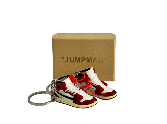 Portachiavi Sneakers J1 HIGH CHICAGO X OFF WHITE