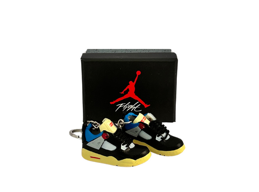 Portachiavi Sneakers J4 X UNION OFF NOIR