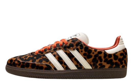 Adidas Samba OG Preloved Red Leopard