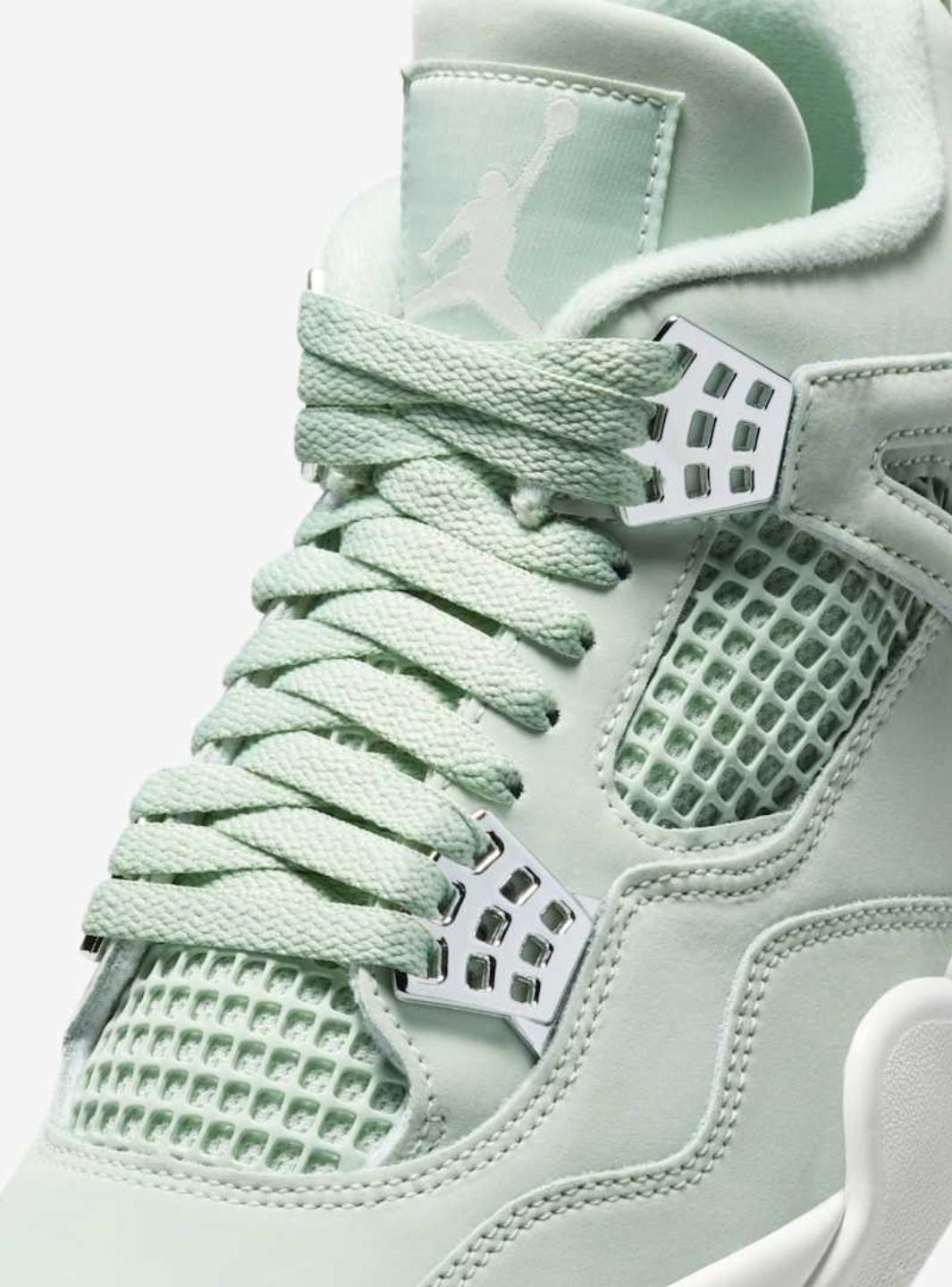 Jordan 4 Retro Seafoam Sail