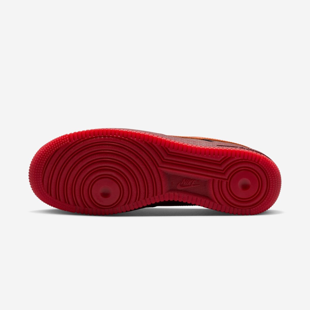 Nike Air Force 1 Low Patent Leather Dark Team Red Safety Orange