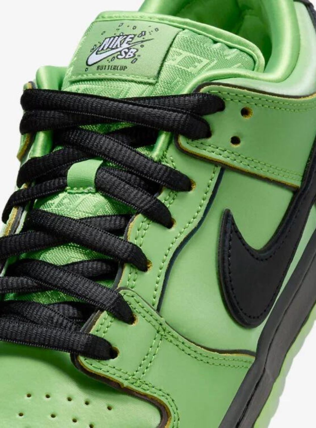 Nike SB Dunk Low Powerpuff Girls Buttercup