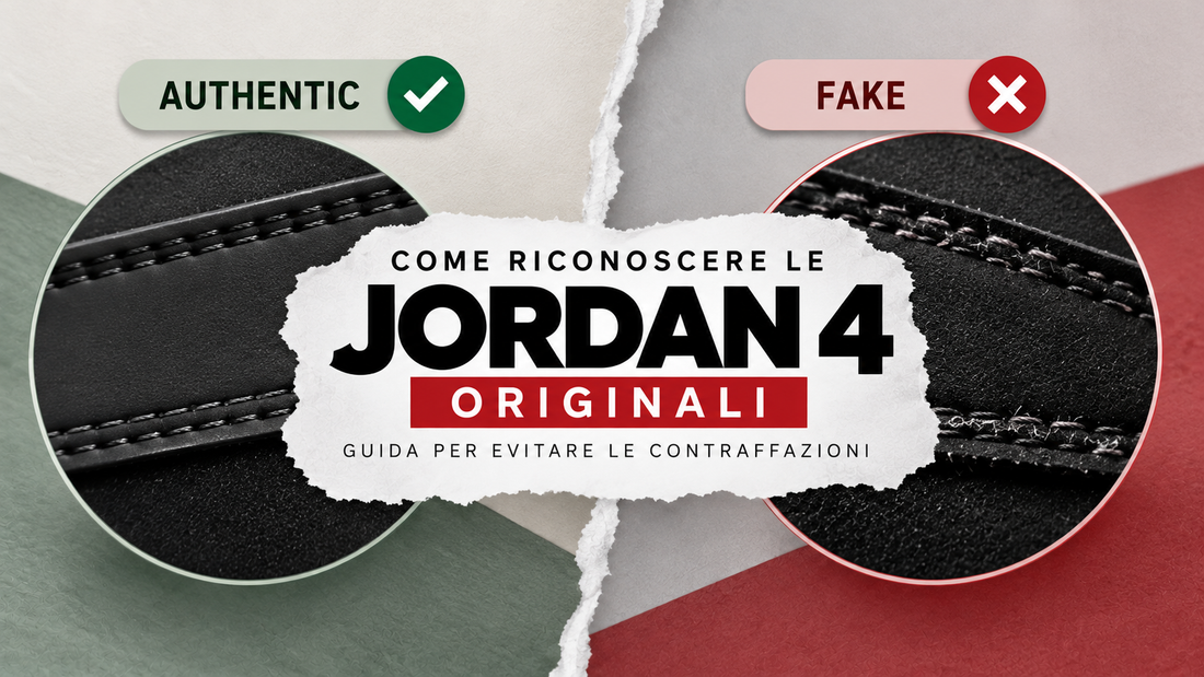 Come riconoscere Jordan 4 originali: guida per evitare le contraffazioni