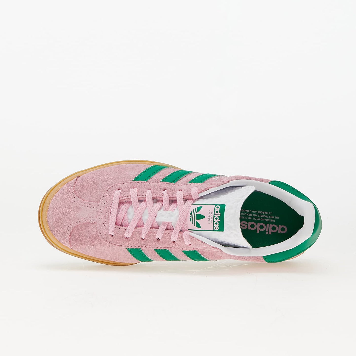 Adidas Gazelle Bold True Pink Green Cloud White
