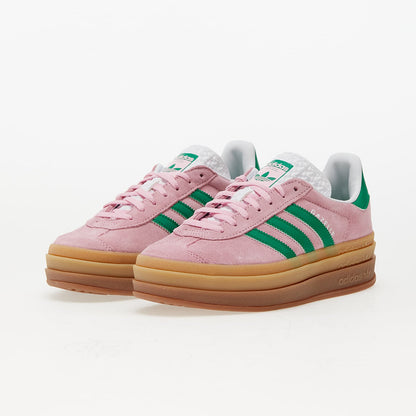 Adidas Gazelle Bold True Pink Green Cloud White
