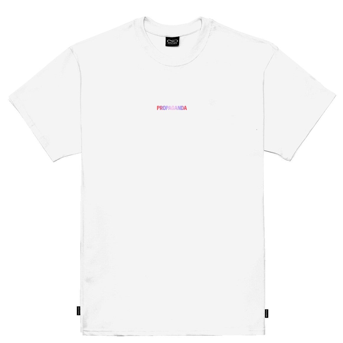 T-SHIRT Propaganda Ribs Gradient White