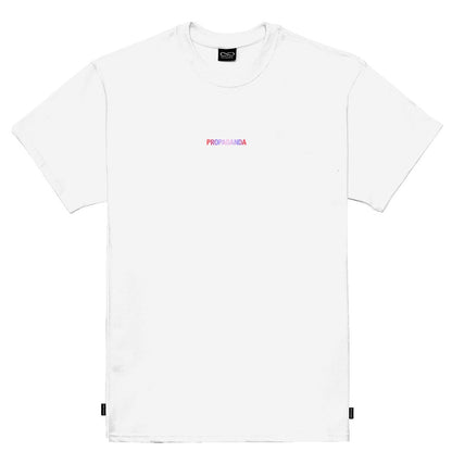 T-SHIRT Propaganda Ribs Gradient White
