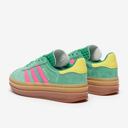 Adidas Gazelle Bold Green Pink