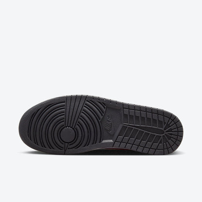 Jordan 1 Mid White Black Red