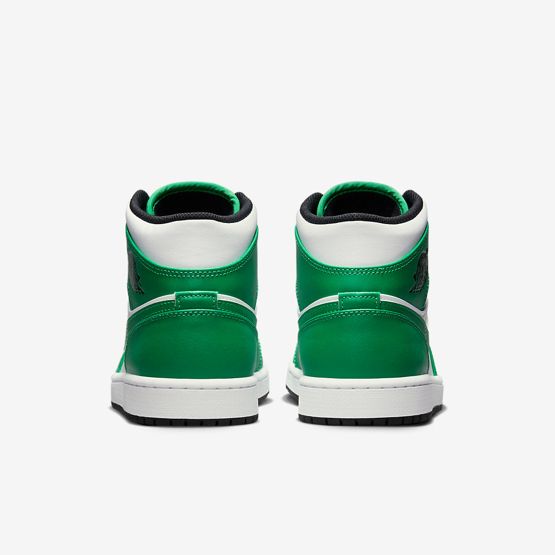 Jordan 1 Mid Lucky Green