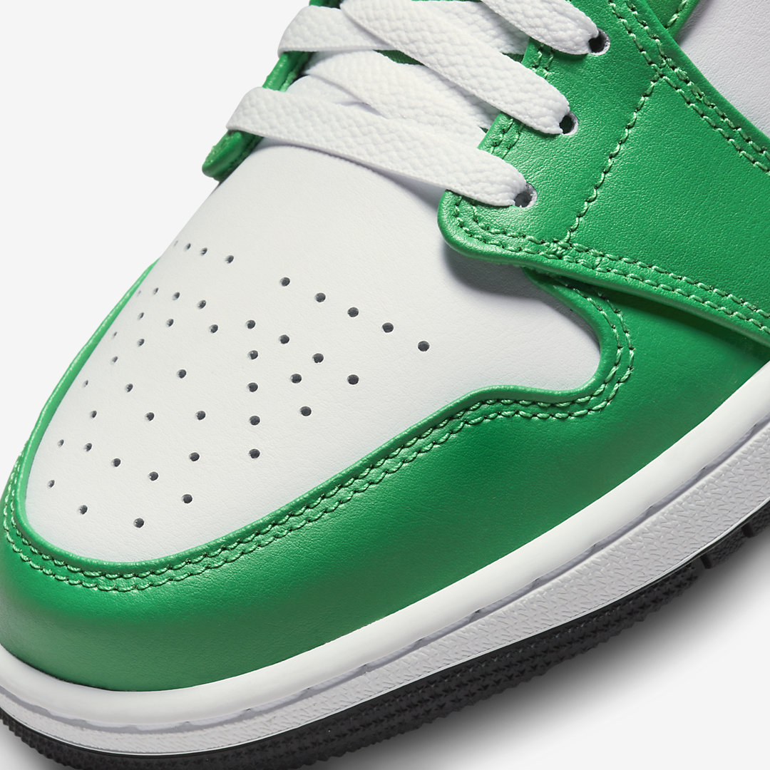 Jordan 1 Mid Lucky Green