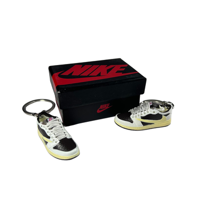Portachiavi Sneakers J1 LOW REVERSE MOCHA X TRAVIS SCOTT