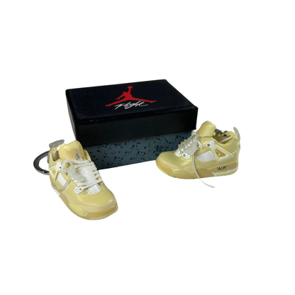 Portachiavi Sneakers JORDAN 4 X OFF-WHITE SAIL