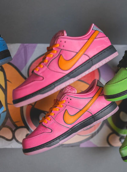 Nike SB Dunk Low Powerpuff Girls Blossom