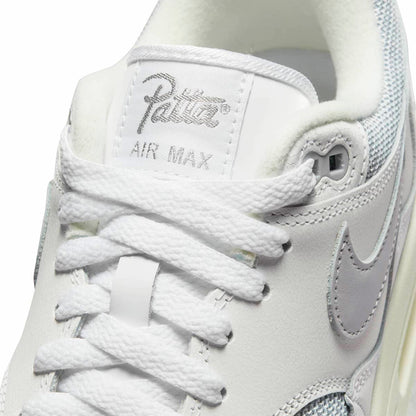 Nike Air Max 1 Patta Waves White Silver