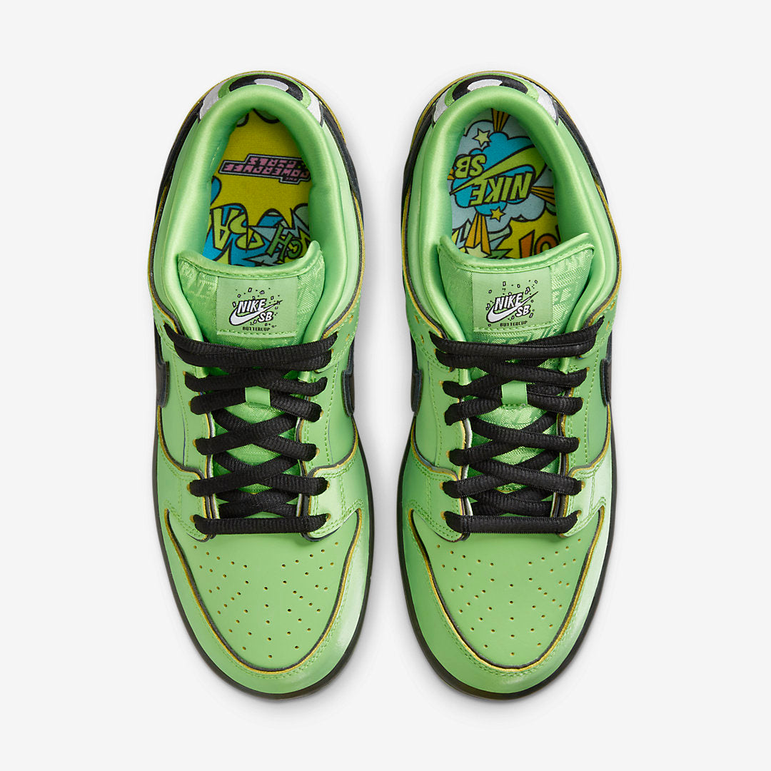 Nike SB Dunk Low Powerpuff Girls Buttercup