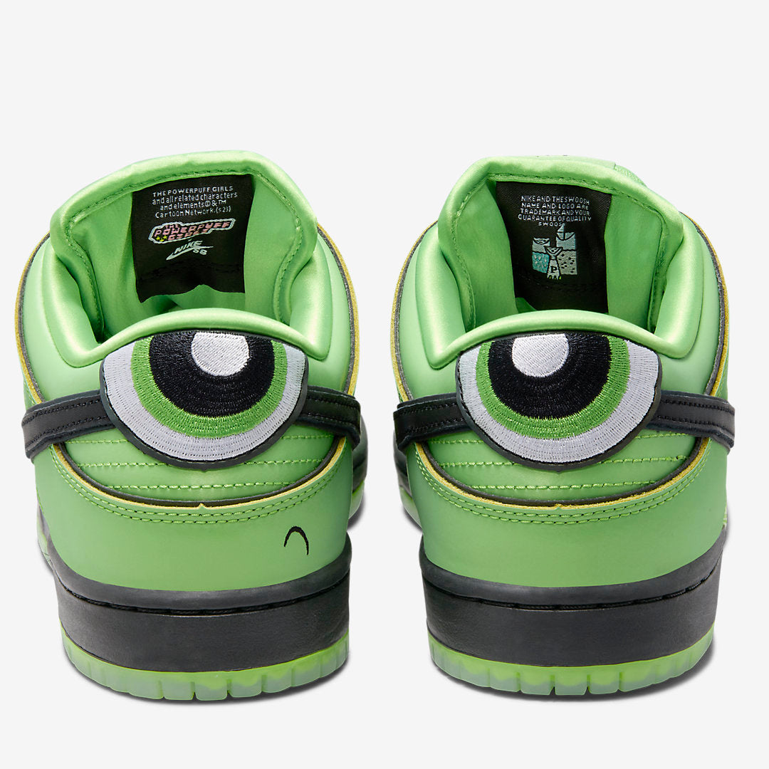 Nike SB Dunk Low Powerpuff Girls Buttercup