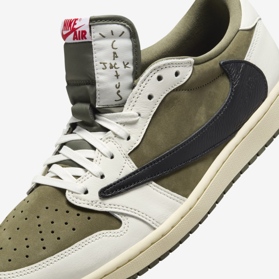 Jordan 1 Retro Low OG SP 'Travis Scott Medium Olive'