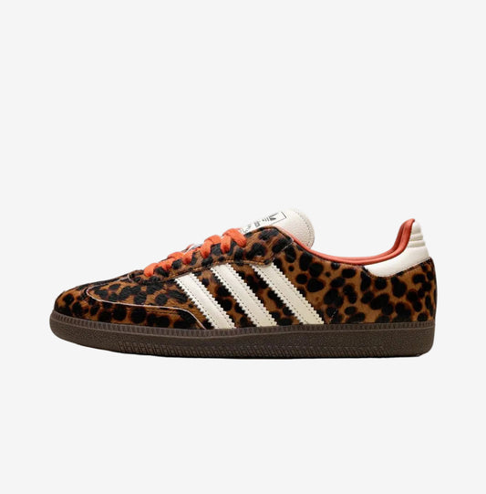 Adidas Samba OG Preloved Red Leopard
