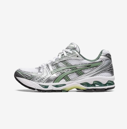 ASICS Gel-Kayano 14 White Pure Silver Slate Grey Sage
