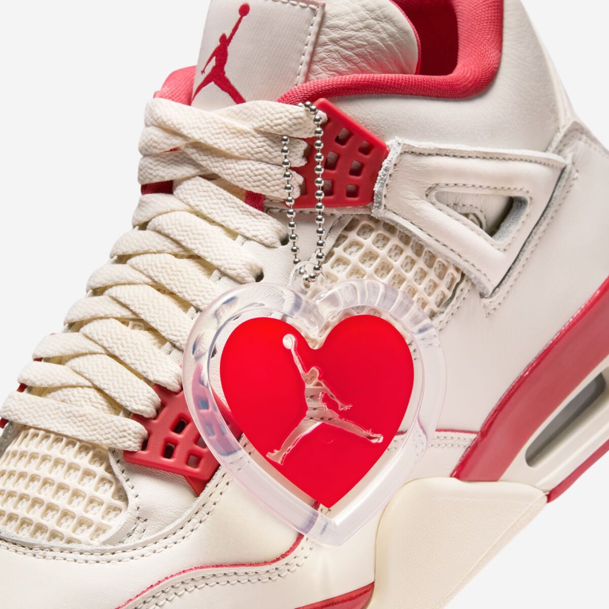 Jordan 4 Retro Valentine's Day Sierra Red