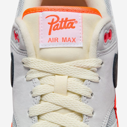 Nike Air Max 1 Patta Waves Hyper Crimson Pure Platinum