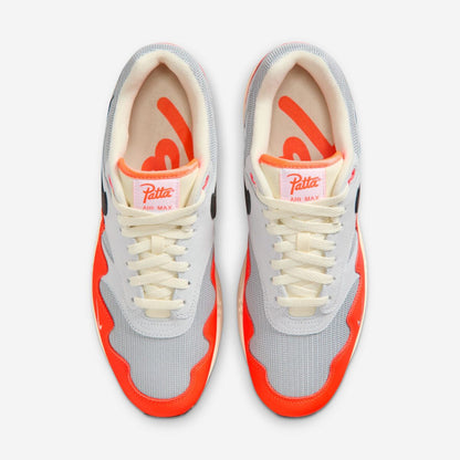 Nike Air Max 1 Patta Waves Hyper Crimson Pure Platinum