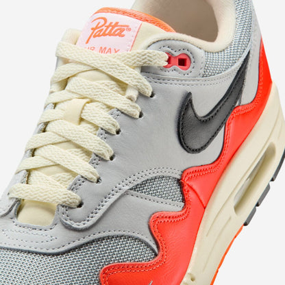 Nike Air Max 1 Patta Waves Hyper Crimson Pure Platinum