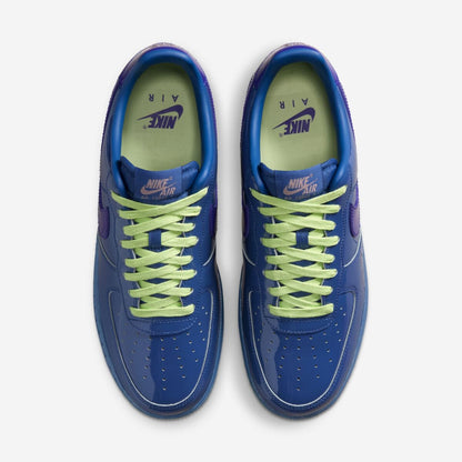 Nike Air Force 1 Low Patent Leather Mystic Navy Grape Ice