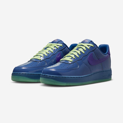 Nike Air Force 1 Low Patent Leather Mystic Navy Grape Ice