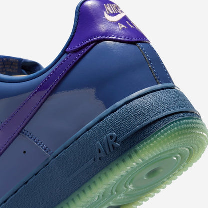 Nike Air Force 1 Low Patent Leather Mystic Navy Grape Ice