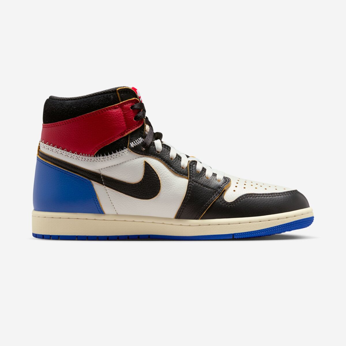 Jordan 1 Retro High OG SP Fragment x Union LA Varsity Red Sport Royal