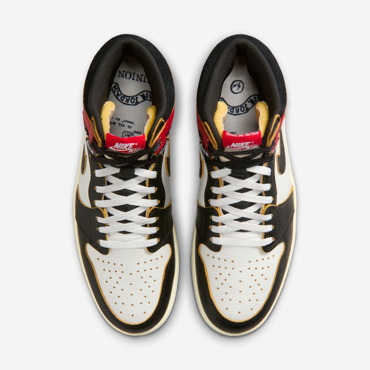 Jordan 1 Retro High OG SP Fragment x Union LA Varsity Red Sport Royal