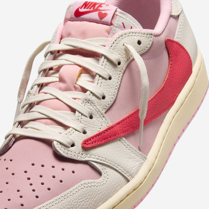 Jordan 1 Retro Low OG SP Travis Scott Sail Tropical Pink