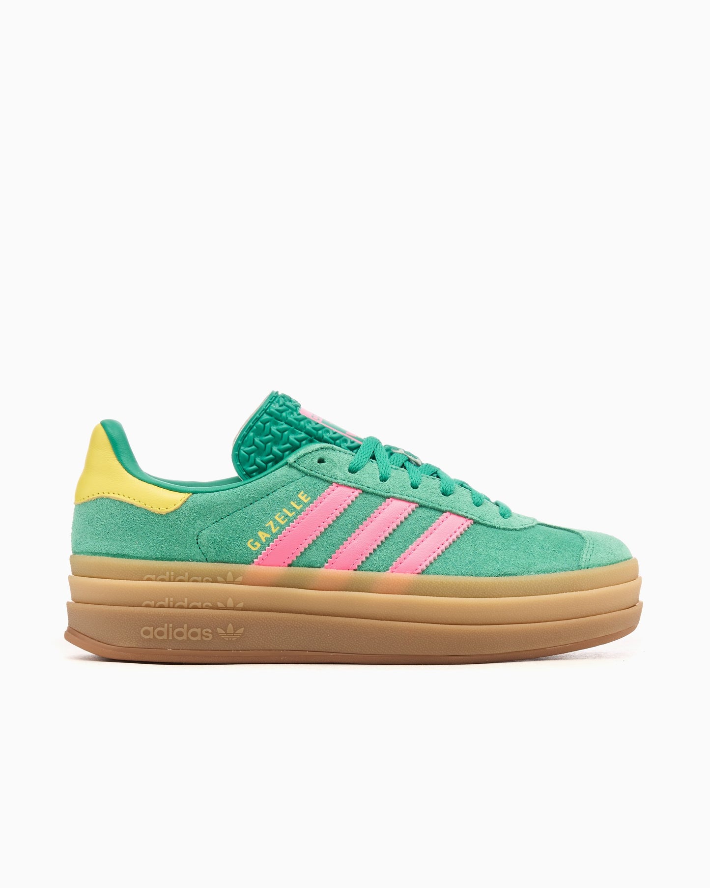 Adidas Gazelle Bold Green Pink