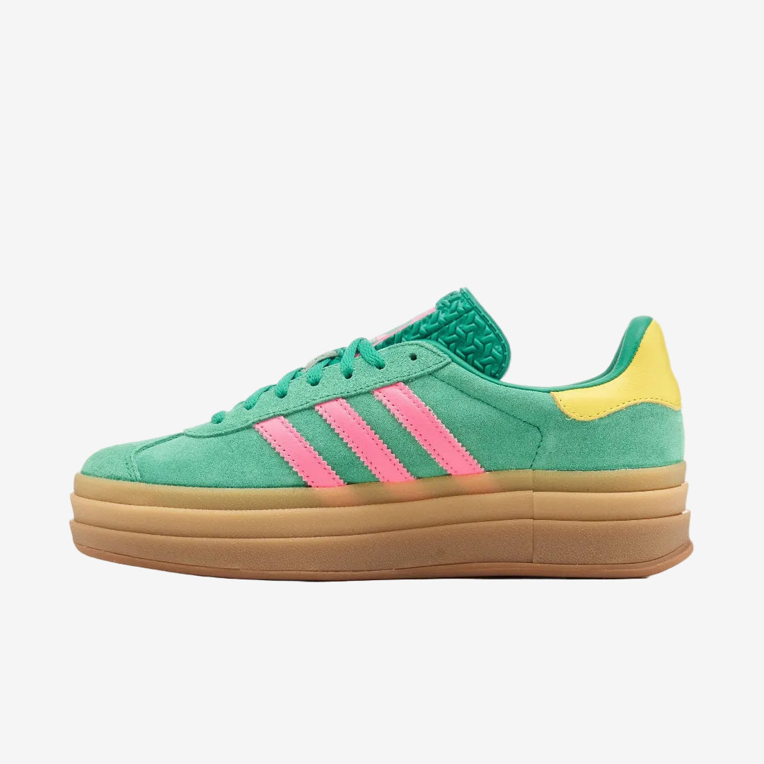 Adidas Gazelle Bold Green Pink