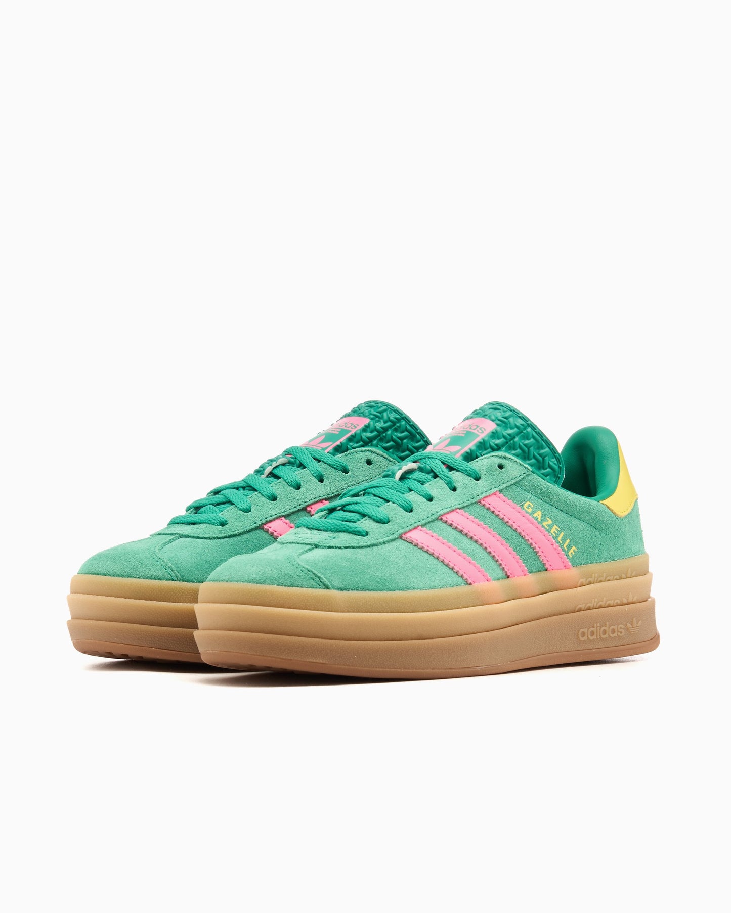 Adidas Gazelle Bold Green Pink